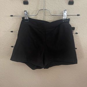 Black Theatricals booty shorts size large child .